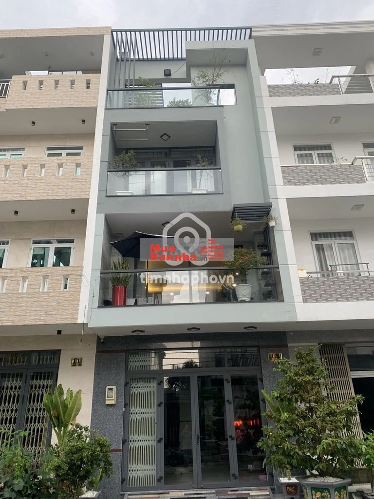 ⭐️Nhà MT Đường Số 23 Bình Phú Q6 | 5 Tầng | Giá 19.7 Tỷ
