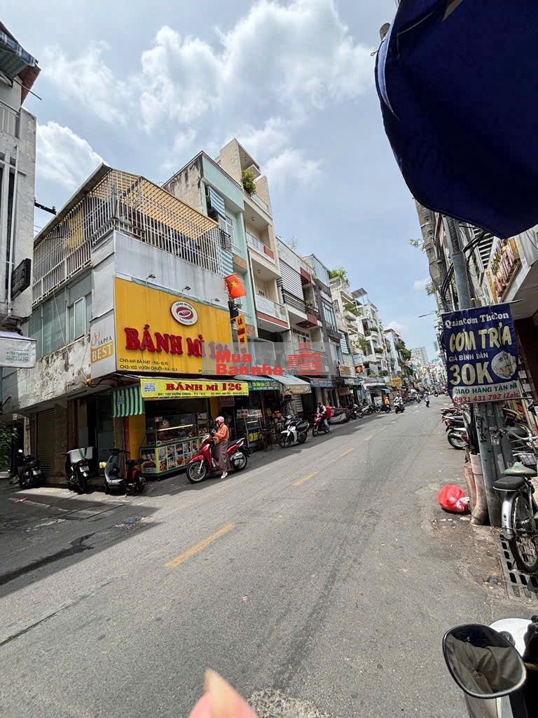 11.7 TỶ _ MẶT TIỀN Q3 _ VƯỜN CHUỐI _ 38.5M32 ĐẤT _ 3 TẦNG