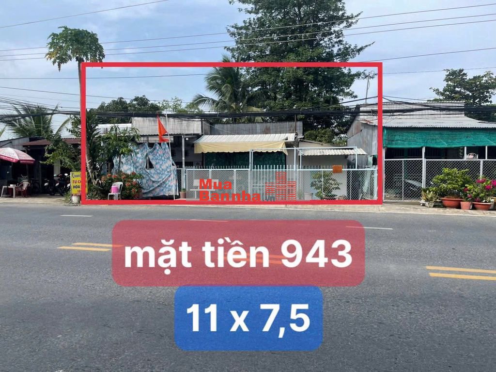 Bán 2 căn nhà cấp 4, mặt tiền tỉnh lộ 944, Mỹ Hoà, Long Xuyên