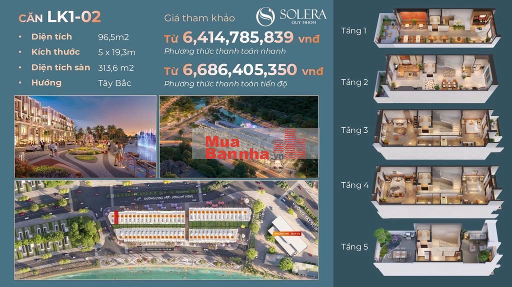 Solera Quy Nhơn – Dòng shophouse hiếm hoi sắp hết hàng!