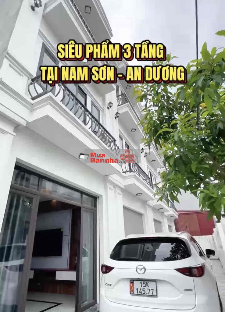 Chỉ với 2,5 tỷ đồng có căn nhà 3 tầng Quỳnh Hoàng, An Dương