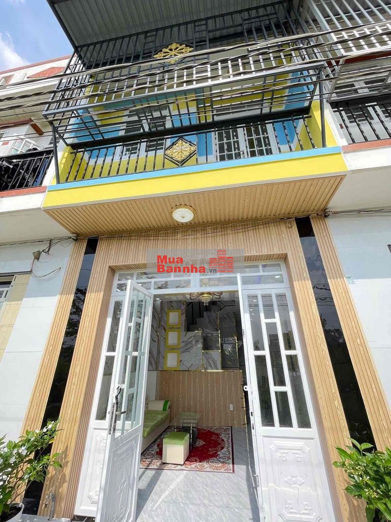 Nhà Mới 1 Lầu Ngay Ngã Ba Tân Kim , Sổ Hồng Riêng, Full Nội Thất Đẹp