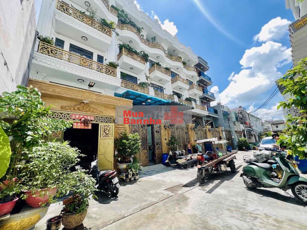 hẻm xe tải 355m2 4 tầng 12 CHDV Phan Anh, BTĐ, Bình Tân  thuê 50tr/tg