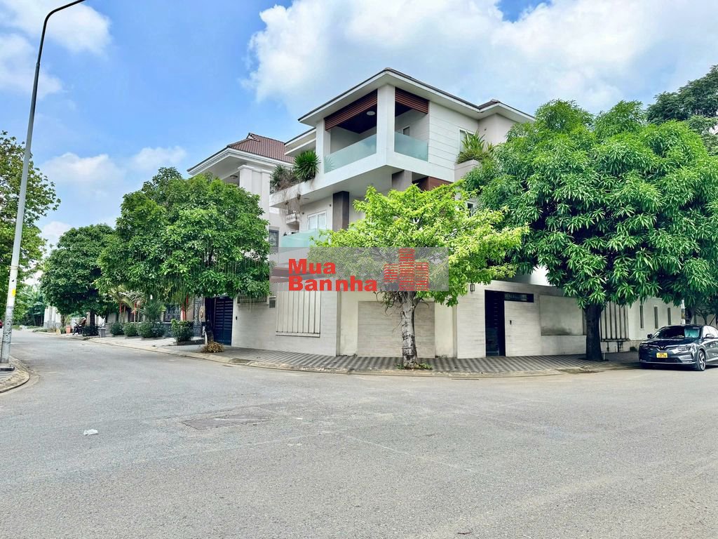 Bán biệt thự góc 2MT Bình Lợi view công viên-16x20m,4 tầng- Giá 32,9ty