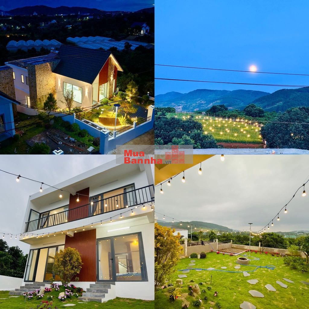 Bán nhà nghỉ dưỡng ven Đà Lạt 375m² 300mONT sổ riêng  full nội thất