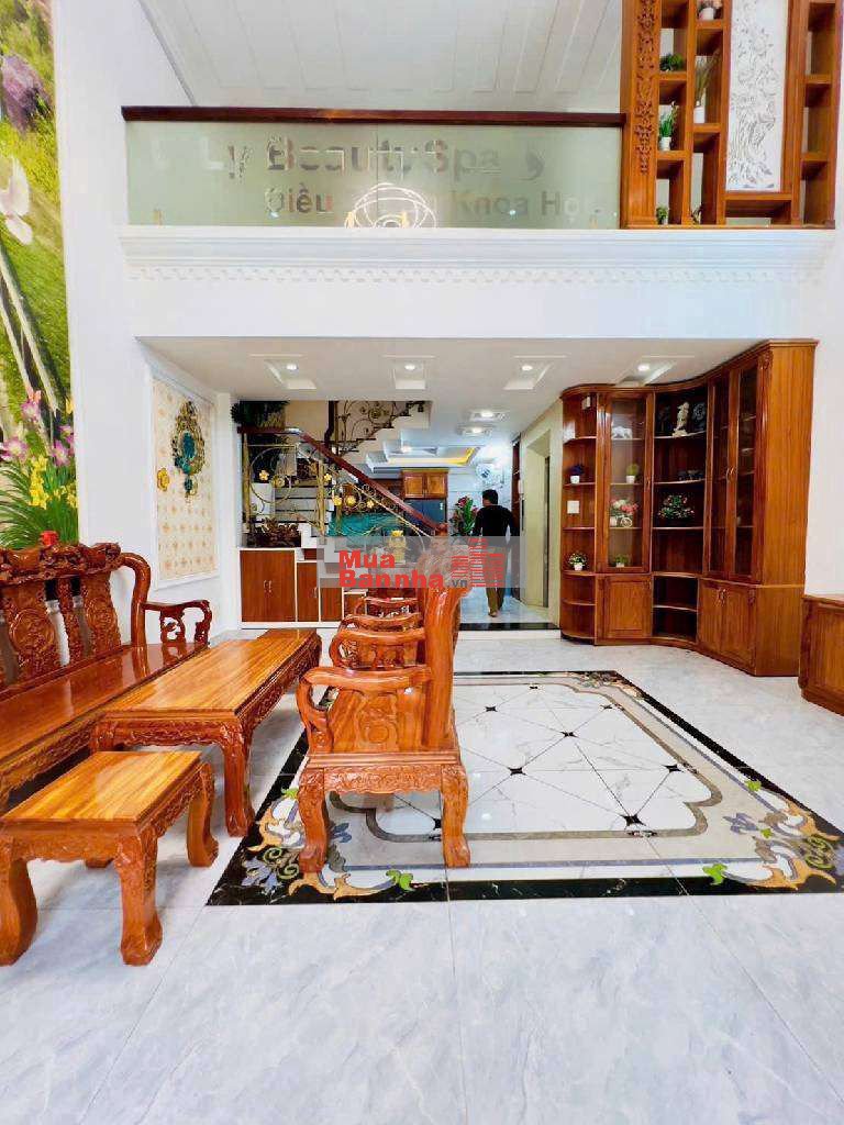 BÁN NHÀ MỚI MBKD NGANG 5.5M, ĐƯỜNG 8M ÔTÔ THÔNG, NHÀ 5TẦNG THANG MÁY