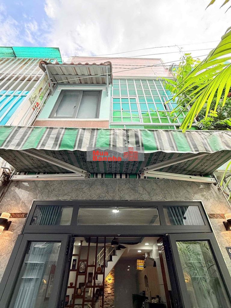 NHÀ QUANG TRUNG, PHƯỜNG 8 CŨ (THÔNG TÂY HỘI MỚI) TP.HCM CHỈ NHỈNH 3 T