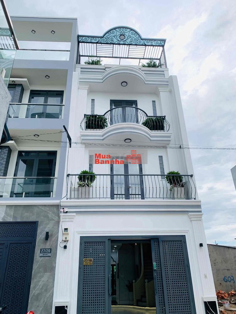 💥Nhà Phố Xinh Mới Xây 5x18 3 Lầu Gần Trường Cấp 3 Bà Điểm