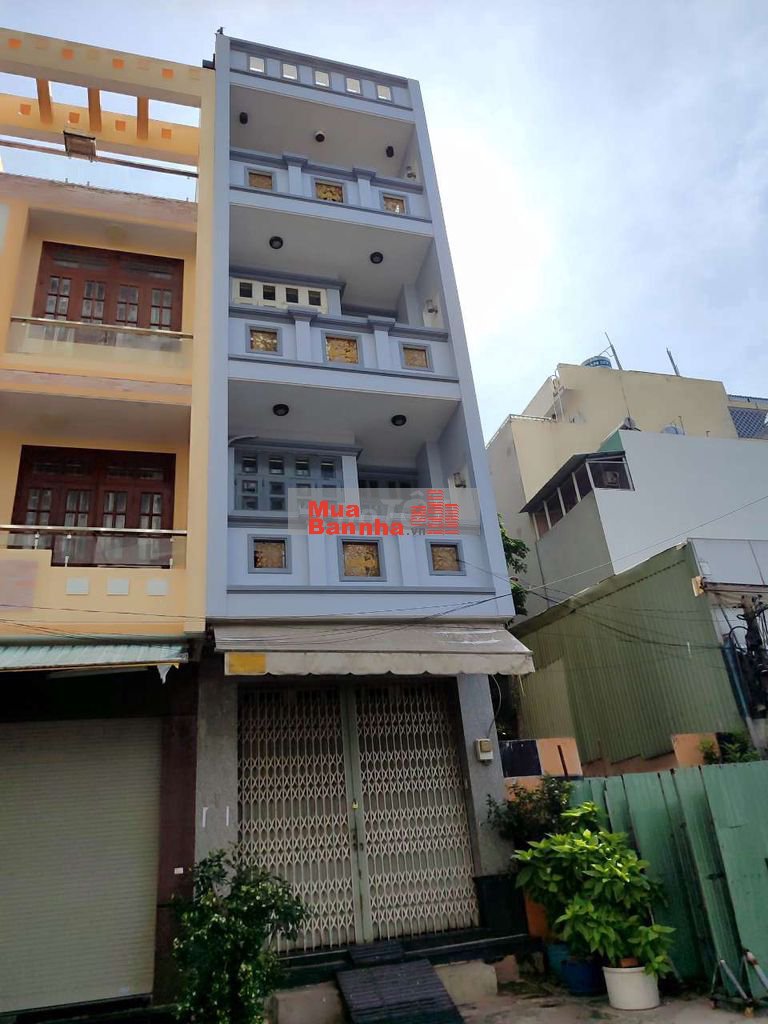 Nhà Bình Phú 1 4x17 3 lầu xây lệch tầng 5PN