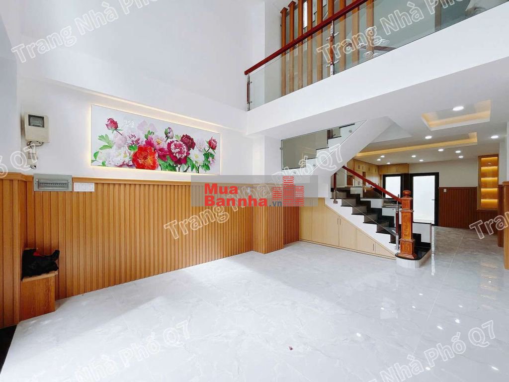 Nhà 4 Lầu Đường Xe Hơi 8M KDC Him Lam,P. Tân Hưng,Quận 7-65m-10 Tỷ x