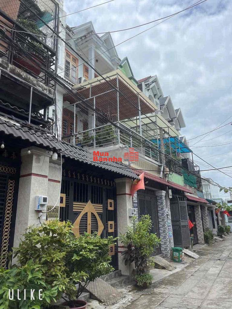 ⚜️ 𝓝𝓗À 𝓑Á𝓝 Liên khu 5-6, 4x17m, 2 lầu, hẻm 5m thông