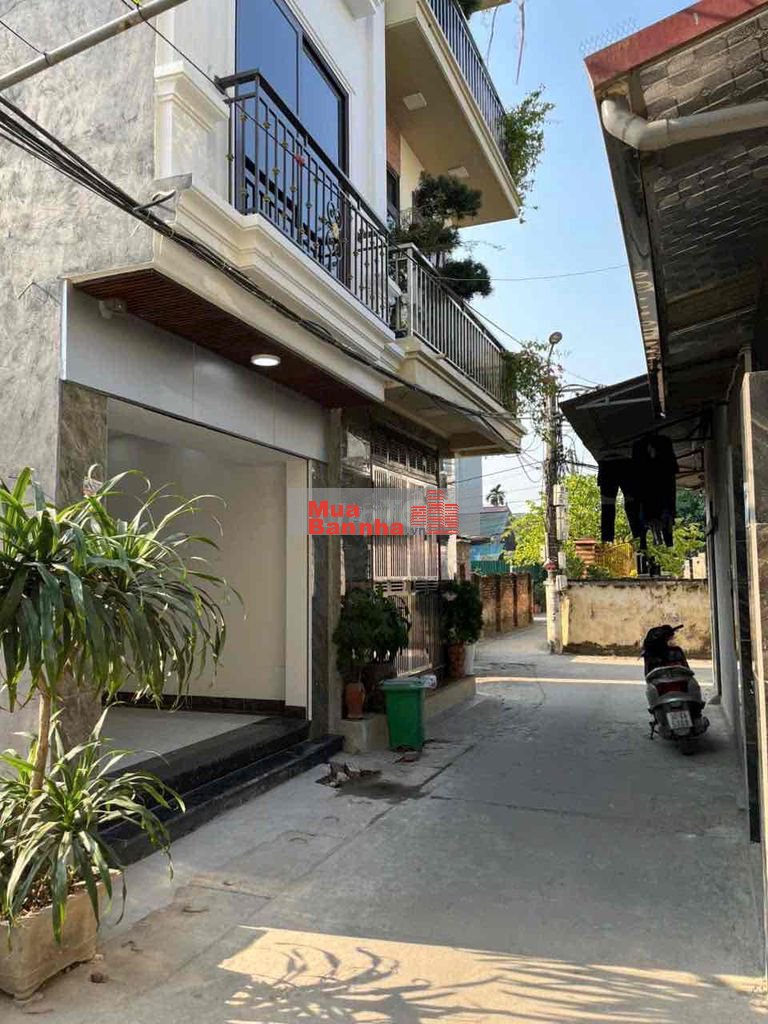 nhà xây đơn lập tại Kim Chung - Hoài Đức - ngõ thông - 4 tầng