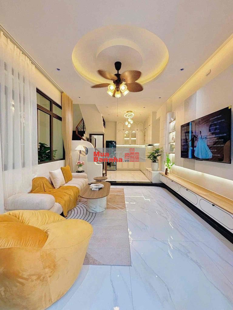 NHÀ ĐẸP 1T1L Đ.TRẦN THỊ NĂM Q12 60M2 GẦN TRƯỜNG MẦM NON SƠN CA HẺM 5M