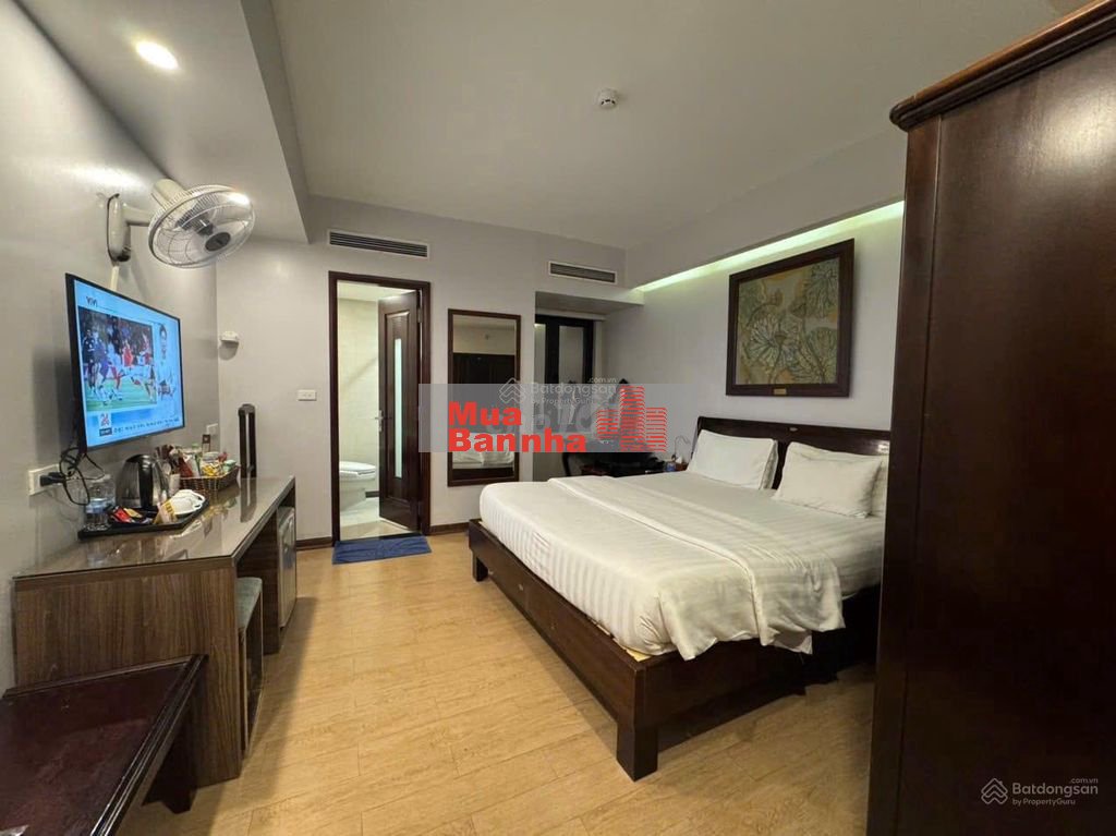 Bán Tòa 8T Triệu Việt Vương, nội thất thang máy đẹp, 82.3 tỷ