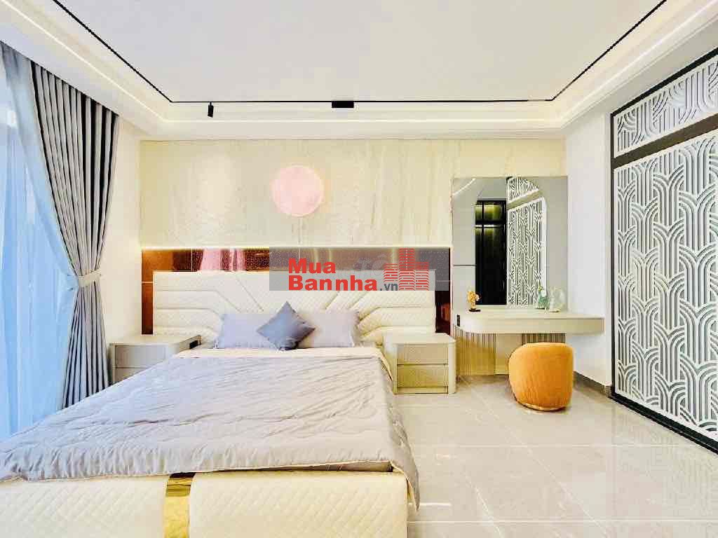 BÁN NHÀ GẦN EMART PHAN HUY ÍCH – HẺM XE HƠI 4,5m x 13m – 3PN – GIÁ 5ty