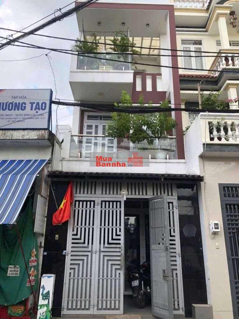 Bán nhà 3 tầng Mặt tiền Đ.Tân Chánh Hiệp 17,gần trường Sơn Ca 5