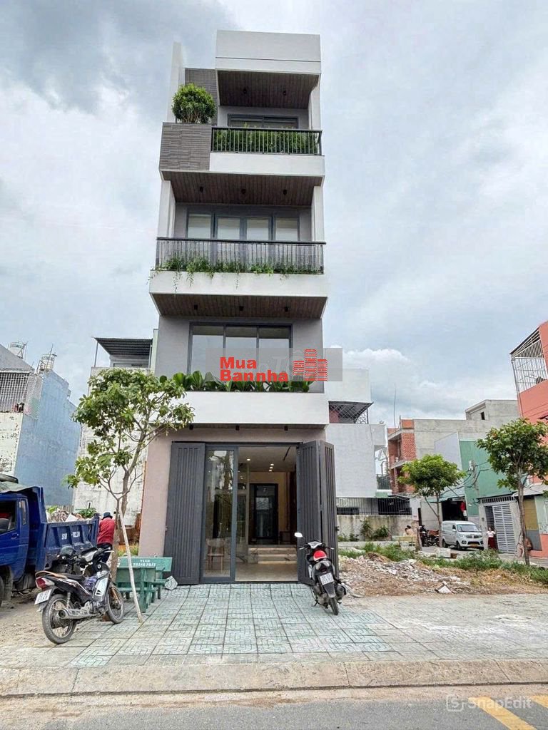 Nhà mặt tiền kinh doanh Thạnh Lộc 31, XD 4lầu có thang máy hiện đại