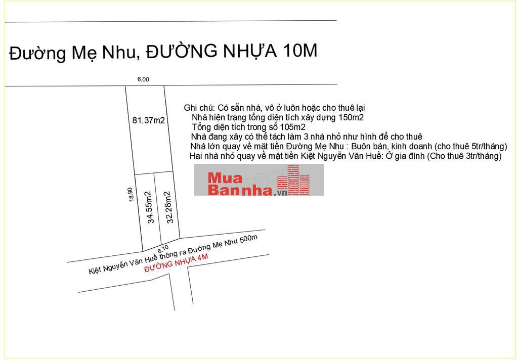🏡 BÁN NHÀ 2 MẶT TIỀN ĐƯỜNG MẸ NHU – THANH KHÊ – ĐÀ NẴNG