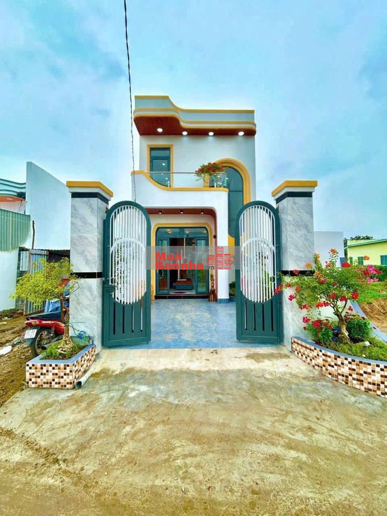 Bán nhà cộng đồng lộc hậu xã mỹ lộc cần giuộc sổ hồng riêng