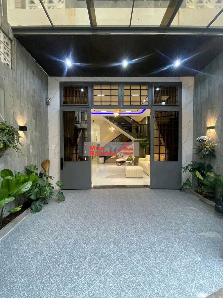 Nhà 2 tầng kiên cố kiệt ôtô 7m sau lưng mặt tiền đường thái thị bôi