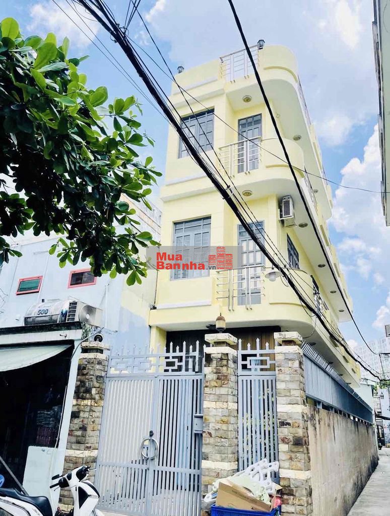 NHÀ 2 MẶT HẺM - KHÔNG LỘ GIỚI - THẠCH LAM - 4x20 - 4 TẦNG SÂN THƯỢNG