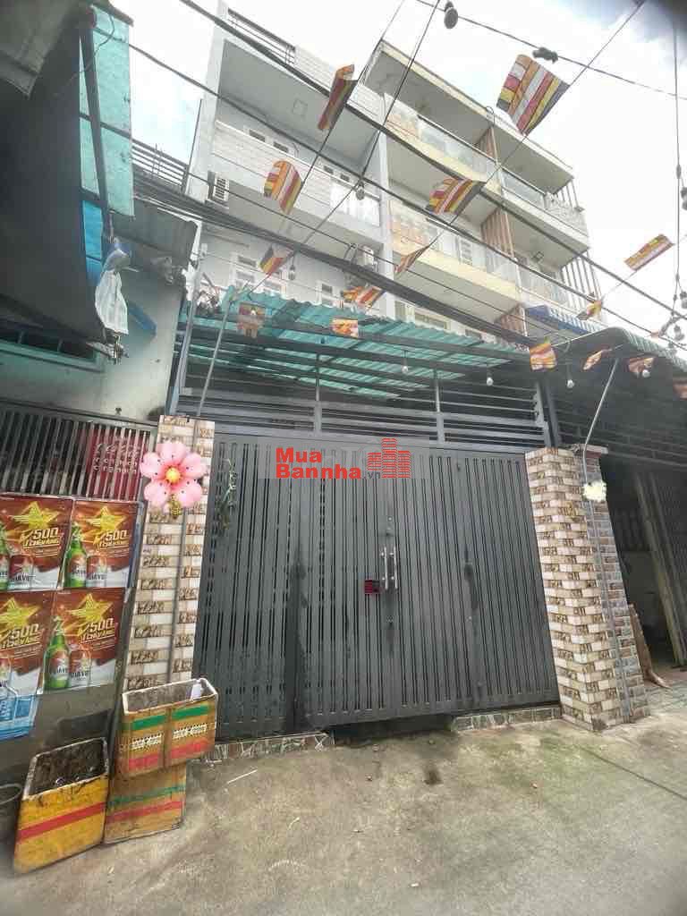 Nhà 3 tầng hẻm ô tô thông 3.9x12.5 gồm 4pn 3wc chỉ 5.8 tỷ