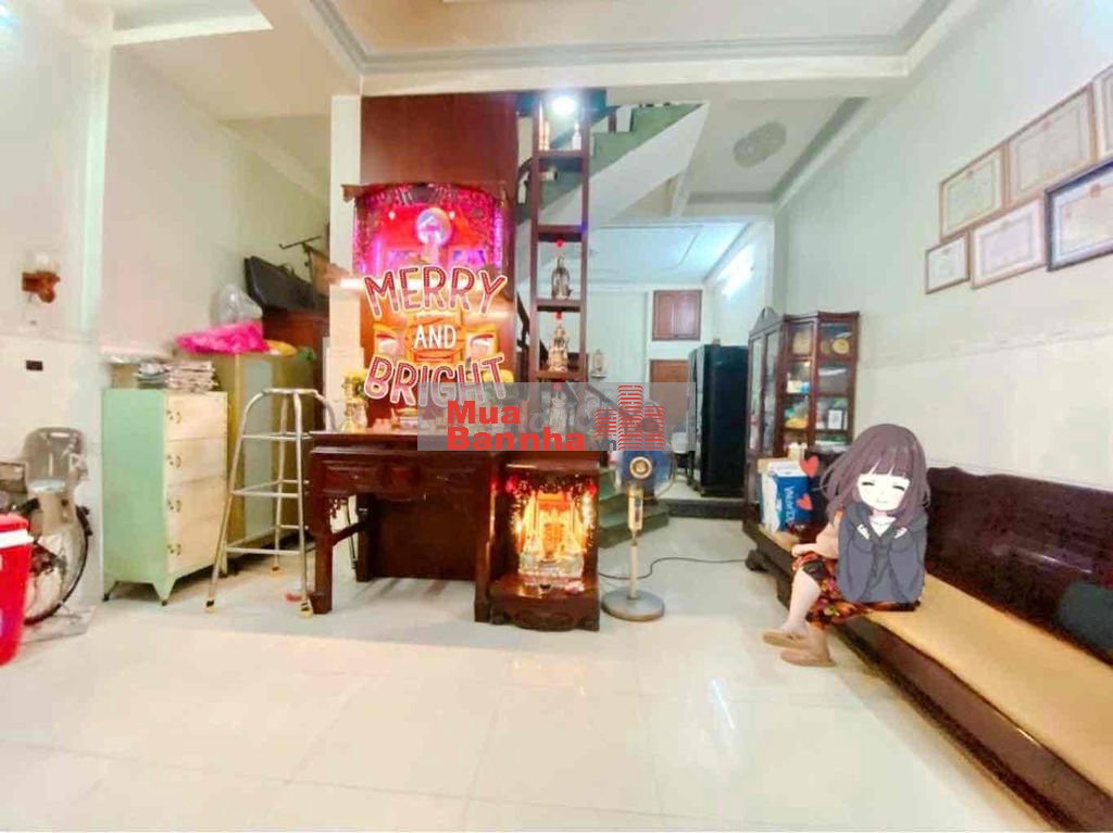 NGAY EMART GÒ VẤP - PHAN HUY ÍCH - 55M² - NGANG 5.6M - 2 TẦNG - BTCT