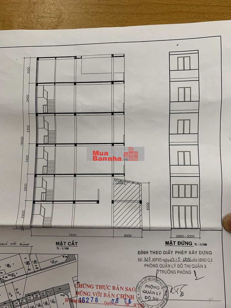 Bán nhà 5 Lầu Mặt tiền Đường Số 3, Cư Xá Đô Thành, Quận 3