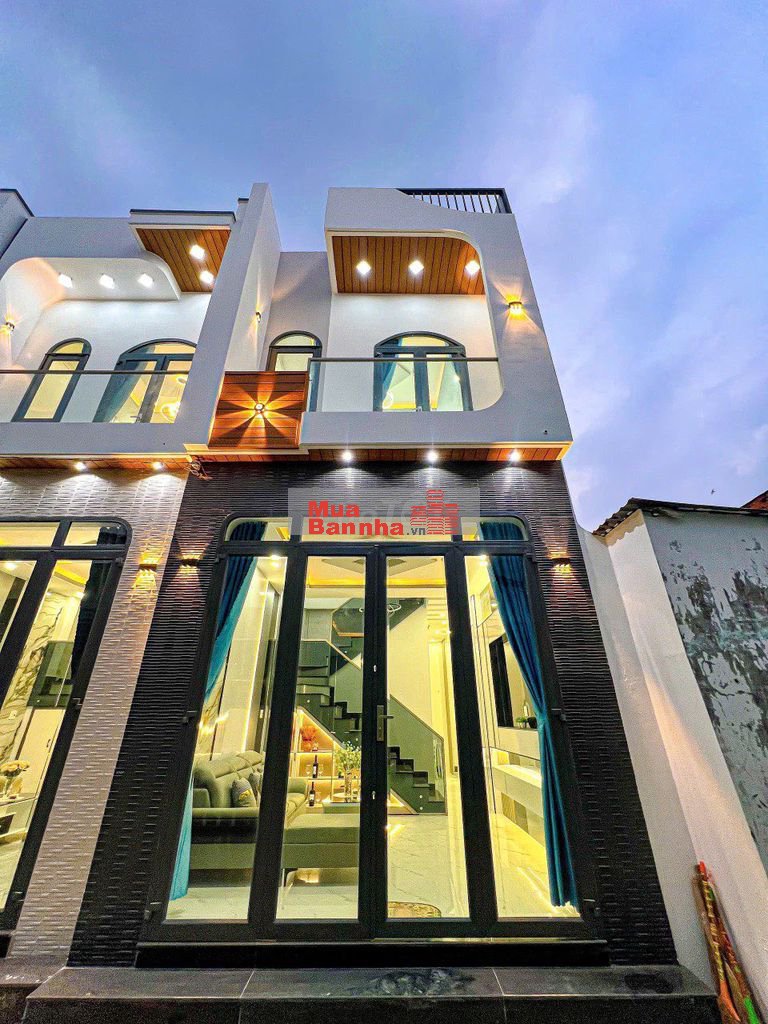 GĐ bán nhà 1 trệt 1 lầu giá 1 tỷ 850, DT 5x20m, Tân An , Bình Dương