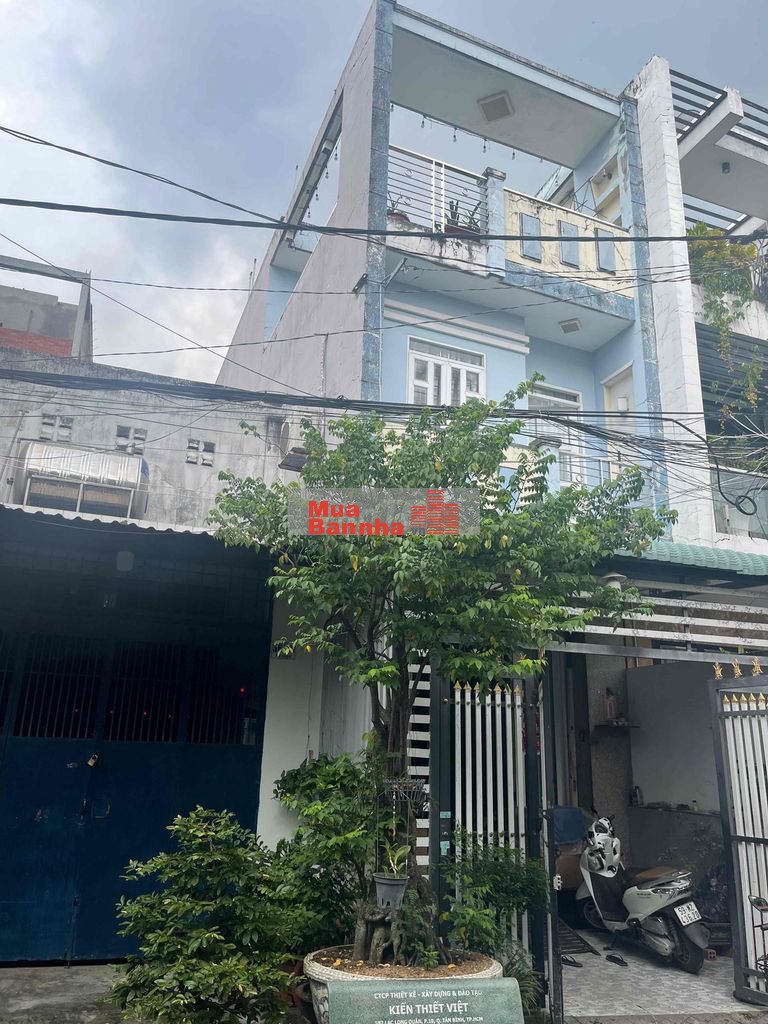 bán gấp nhà hxh tô hiệu 4x17 trệt 3 lầu