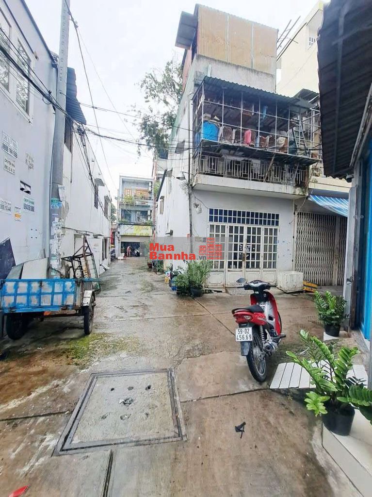 BÁN NHÀ 2MT, HẺM 4M THÔNG, TKTQ 1TR 2L ST GIÁ 4TỶ050