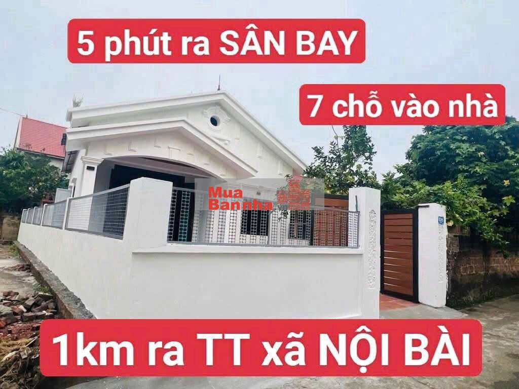 2. 9x Tỷ có ngay Nhà Nội Bài diện tích hơn 130m 5phut ra sân bay,TT xã