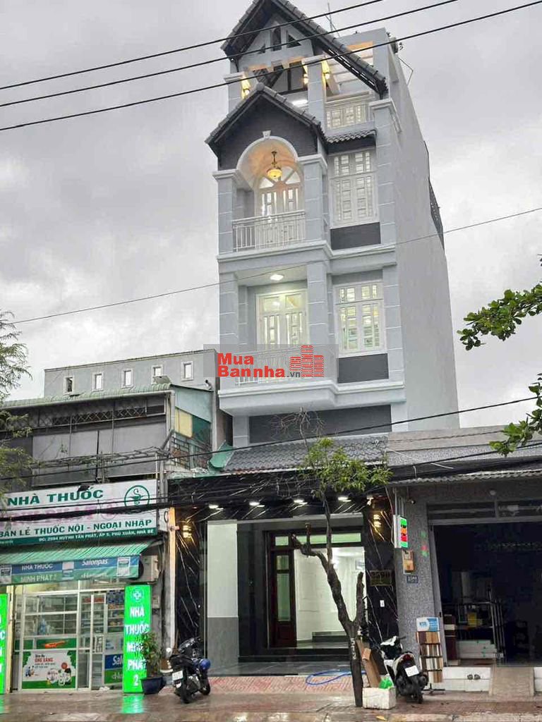 CHÍNH CHỦ BÁN NHÀ MẶT TIỀN HUỲNH TẤN PHÁT NHÀ BÈ 5X18,5M GIÁ 11 TỶ 790