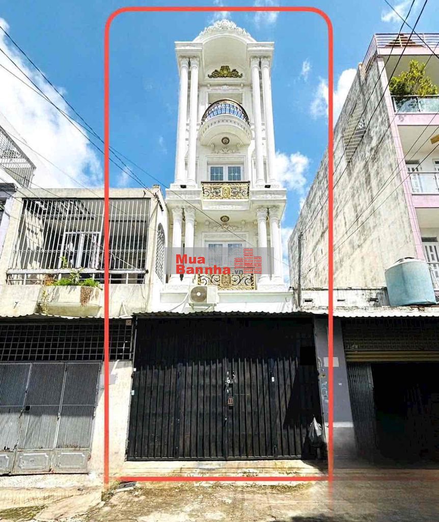 HẺM 8M CẦU XÉO •4 TẦNG • 4x18M• NHÀ ĐẸP • THÔNG XE TẢI