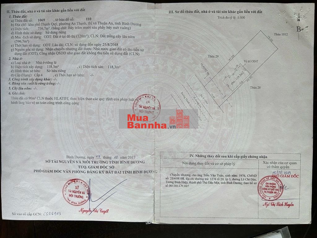 Bán biệt thự phố đường rộng, diện tích lớn, cây xanh, nội thất đầy đủ.