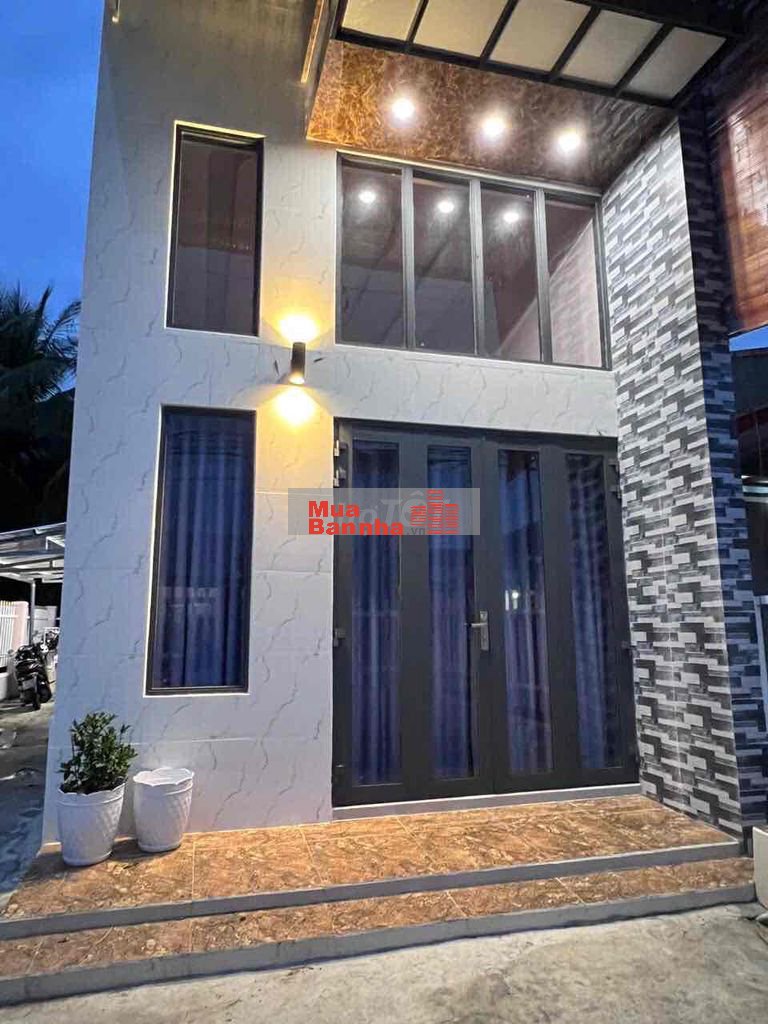 ✅ Bán nhà vườn gác lửng thuộc Ấp Cầu Ván  , An Lục Long _ 6.9 x20m2