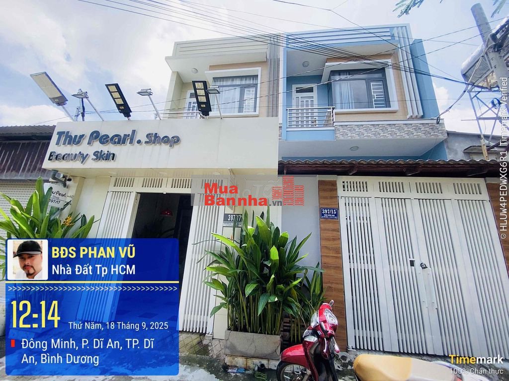 Nhà Trần Hưng Đạo, chợ Dĩ An 1. có 3p ngủ,3wc.