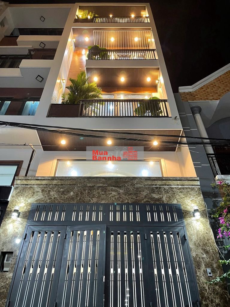 Bán nhà Dương Quảng Hàm, p6, Gò Vấp - 4x13m - 5 tầng