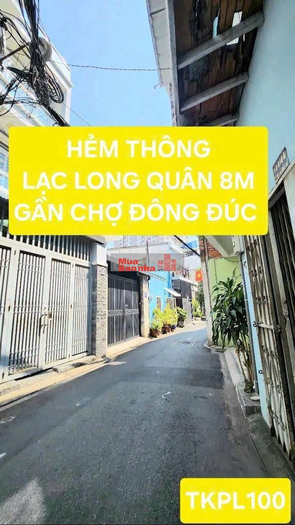 NGANG KHỦNG 3.8 MÉT - HẺM XE HƠI HỒNG LẠC TÂN BÌNH - NHỈNH 2 TỎI