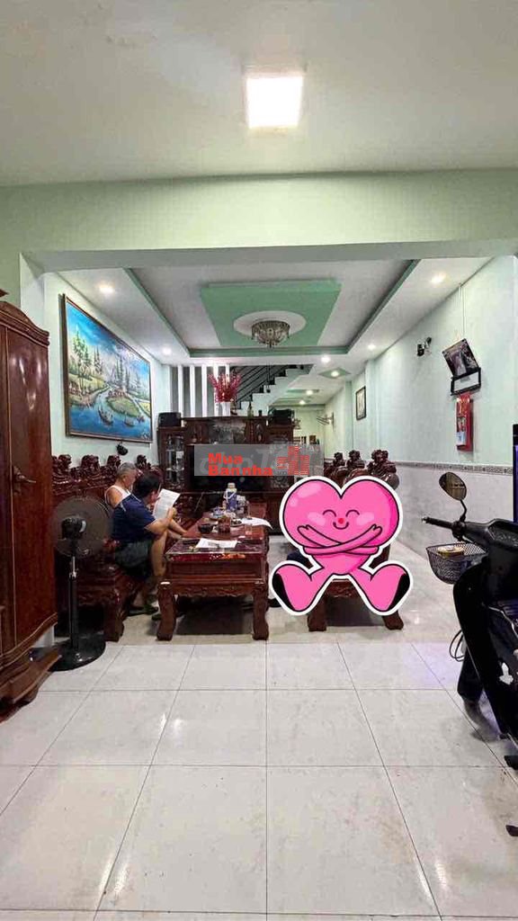 CẦN BÁN NHÀ 3 PHÒNG NGỦ HẺM 6M NGÃ TƯ GA THẠNH LỘC HÀ HUY GIÁP KỀ GV