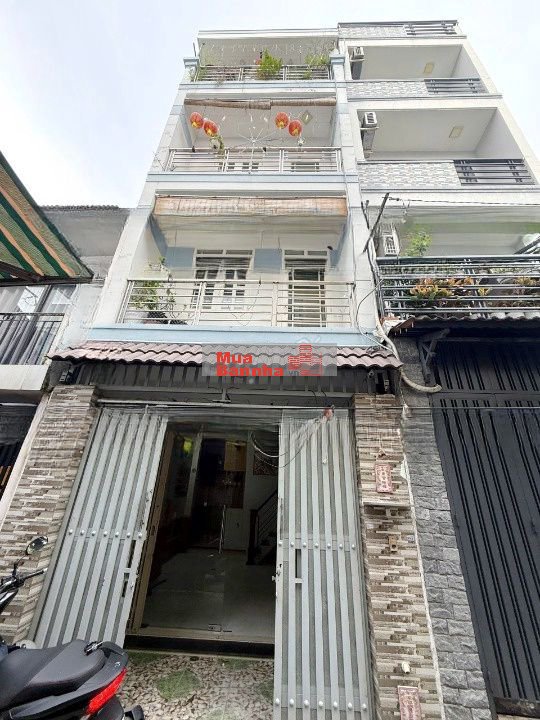 🔴 Nhà 4 tầng hẻm Bùi Minh Trực P. Bình Đông. Giá 5,5 tỷ TL