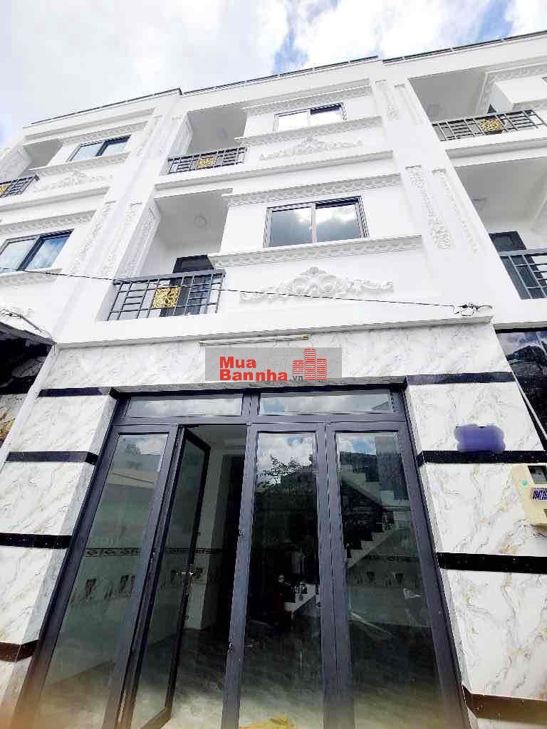 Nhà mới - Hẻm xe hơi- Cách mấy căn ra đường Phú Định - 4 tầng