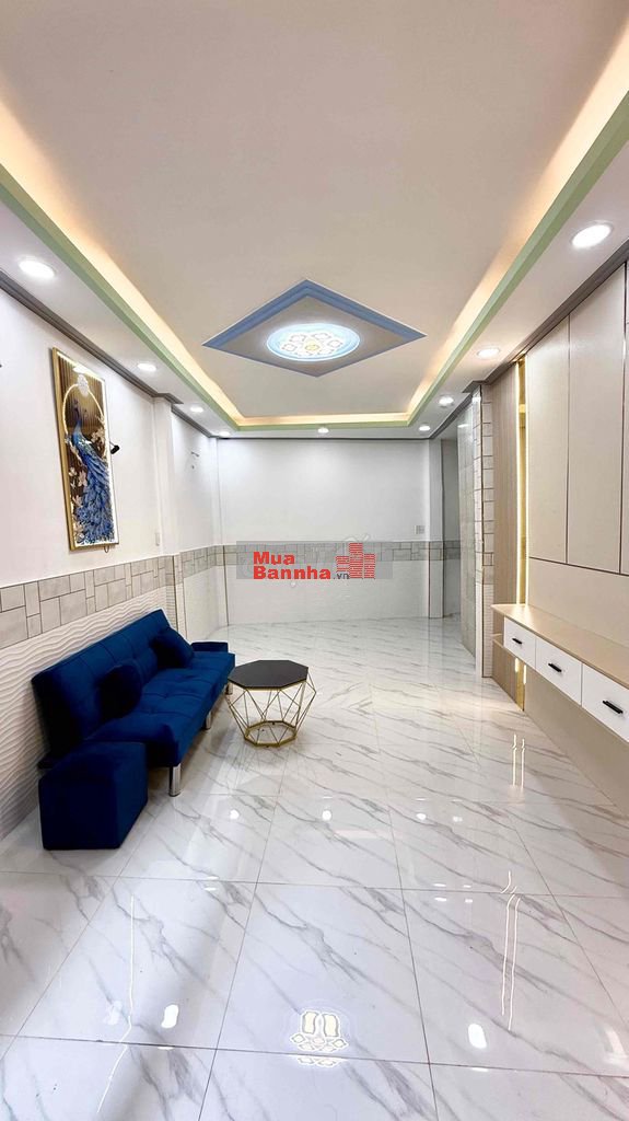 Siêu Phẩm - 3 Tầng Nở Hậu - 33m2 - Hậu Giang Q6 - Nhỉnh 3 Tỷ