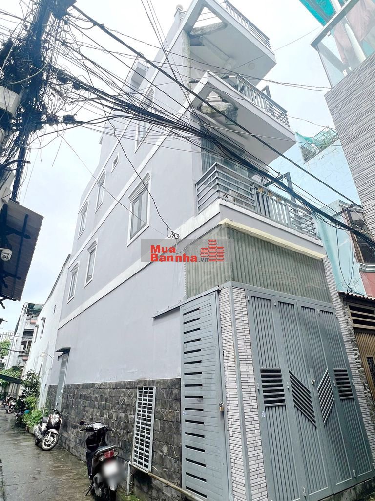 🔴 Căn góc 4 tầng HXH đường Bùi Huy Bích P12Q8. Giá 5.75 tỷ