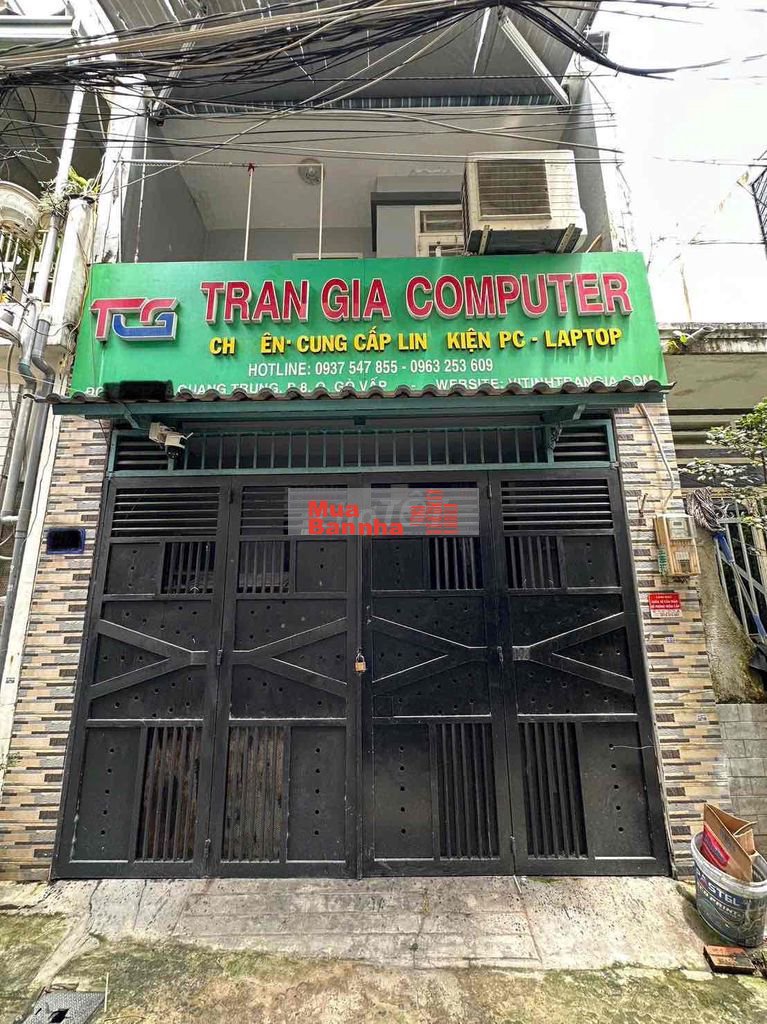 Bán nhà hẻm xe hơi,44 m2 xây 2 lầu,hơn 5 tỷ,Quang Trung quận Gò Vấp