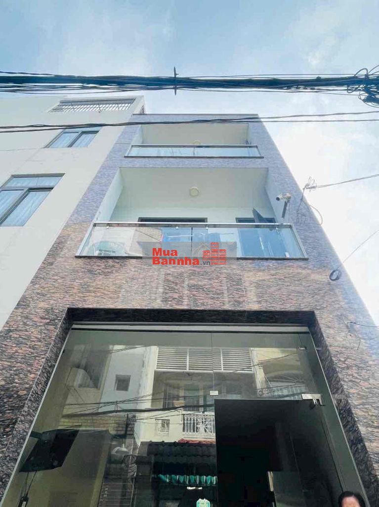 Nhà đẹp chính chủ 4.12 x 12m 45m2, trệt 3 lầu đúc, Giá 5.95 tỷ