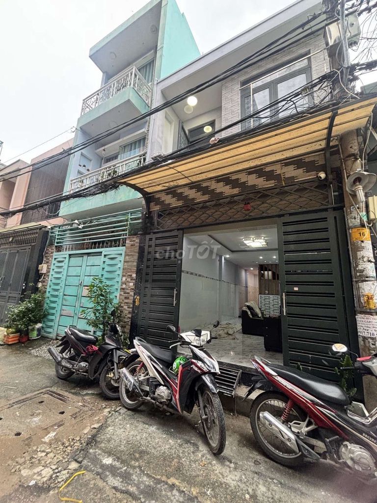 LÊ THÚC HOẠCH – HẺM 6M THÔNG – NHÀ 2 TẦNG, 3PN CHỈ 6.45 TỶ