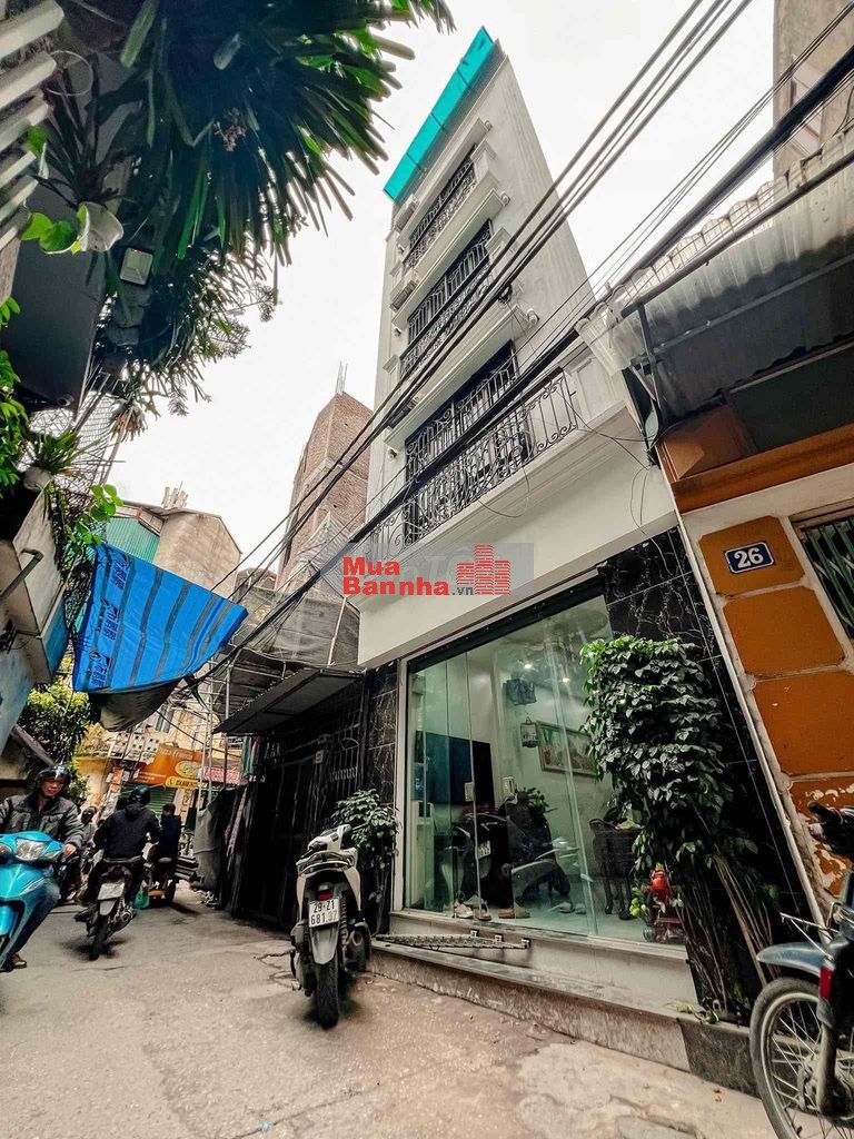 Nhà phố Trương Định – 31m² × 5 tầng – mặt ngõ thông kinh doanh