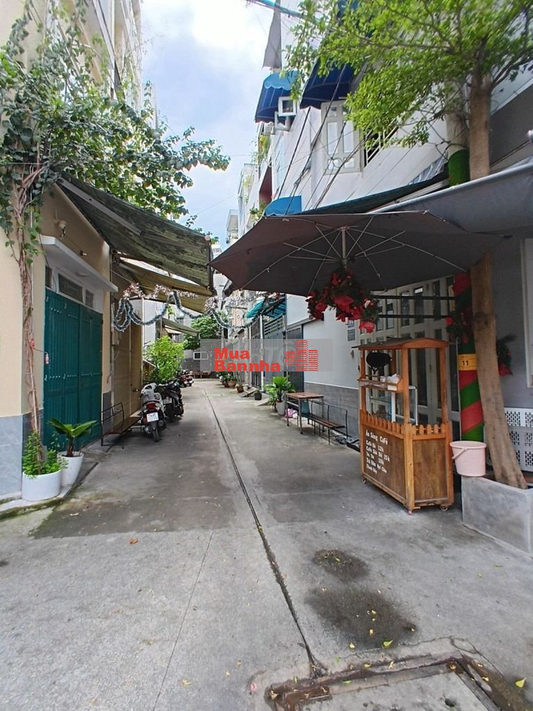 TÒA NHÀ 3 TẦNG 1 SẸC THẲNG 55M2-NGANG 4.5M- 7PN- THU NHẬP 30TR