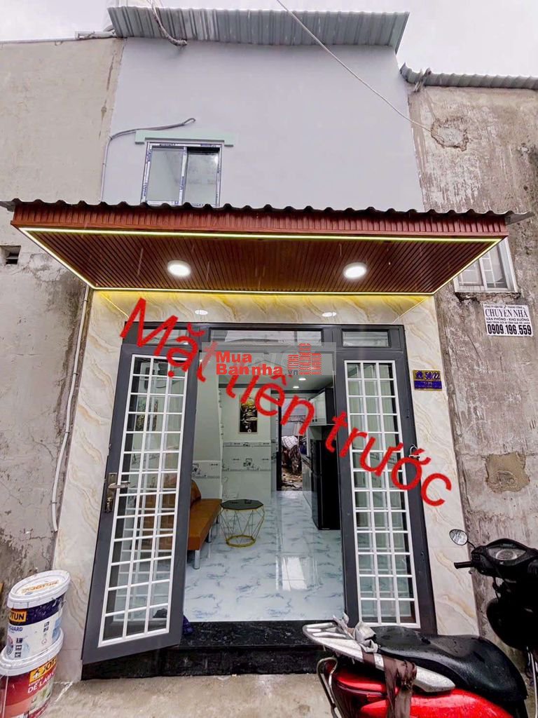 NHÀ 2 MẶT TIỀN HẺM XE HƠI ĐẬU TẬN CỬA,TL29, Q.12